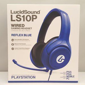 LucidSound LS10P Wired Gaming Headset by PowerA Reflex Blue PS4 PS5 🆕
